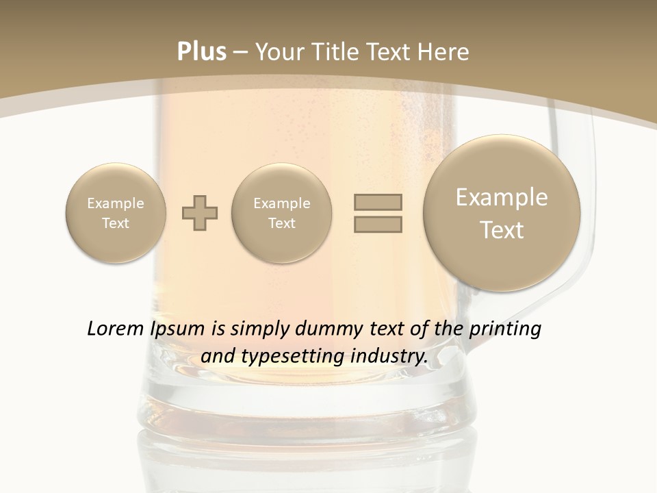 Quench Yellow Appetizing PowerPoint Template
