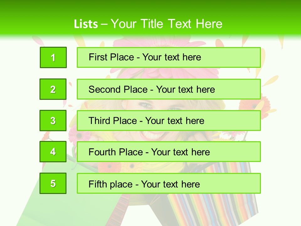 Blossom Smile Art PowerPoint Template