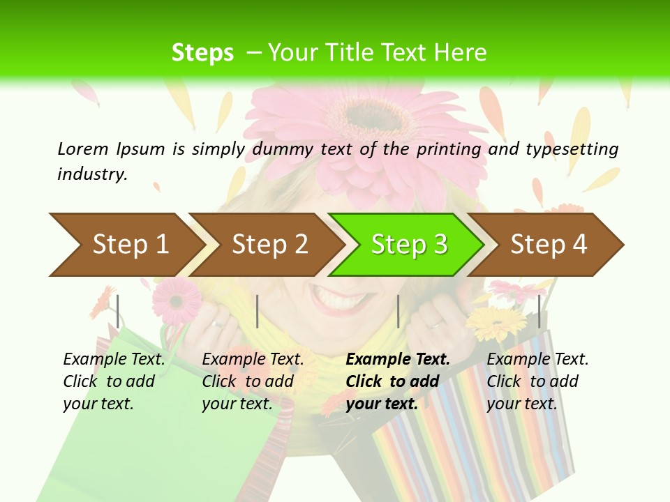 Blossom Smile Art PowerPoint Template