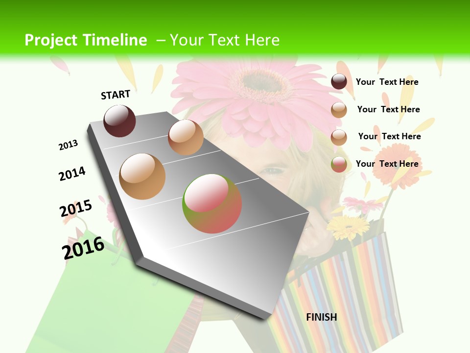 Blossom Smile Art PowerPoint Template