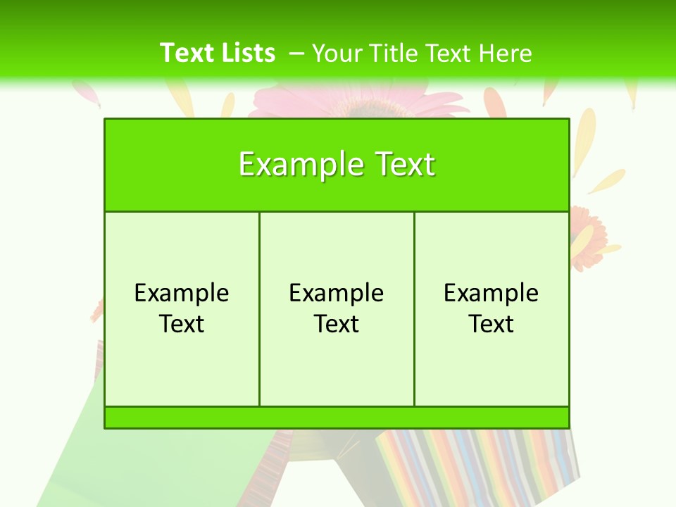 Blossom Smile Art PowerPoint Template