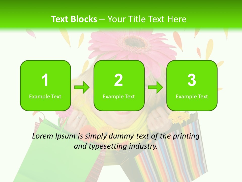 Blossom Smile Art PowerPoint Template