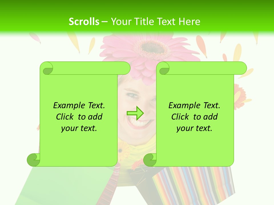 Blossom Smile Art PowerPoint Template
