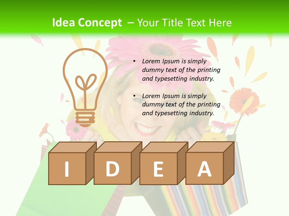 Blossom Smile Art PowerPoint Template