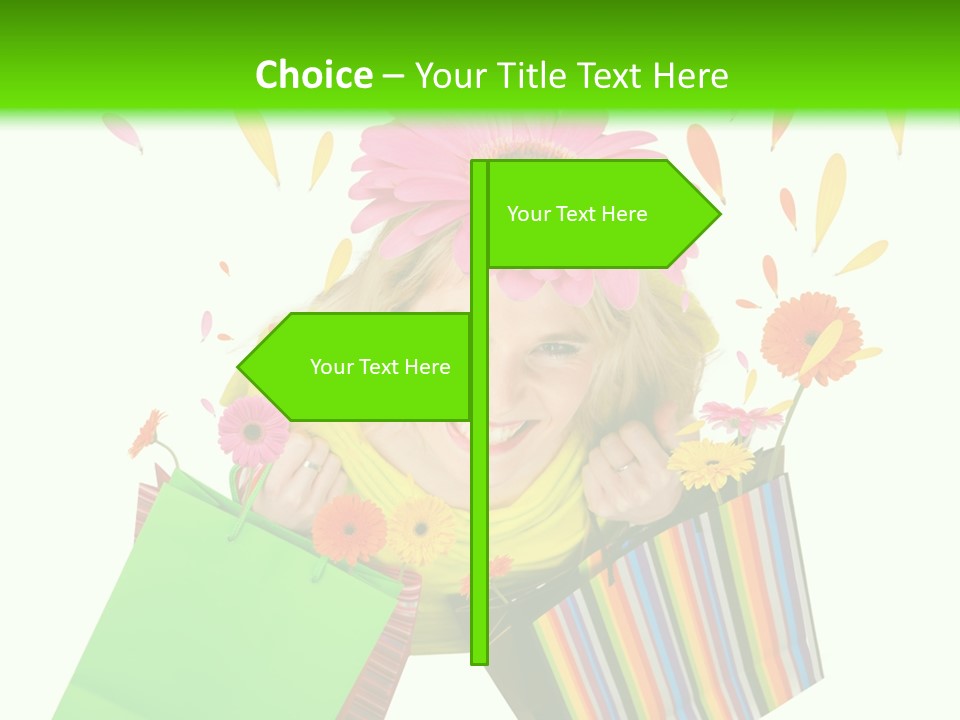 Blossom Smile Art PowerPoint Template