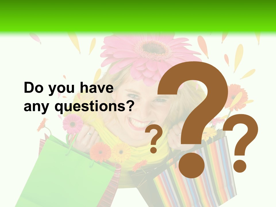 Blossom Smile Art PowerPoint Template