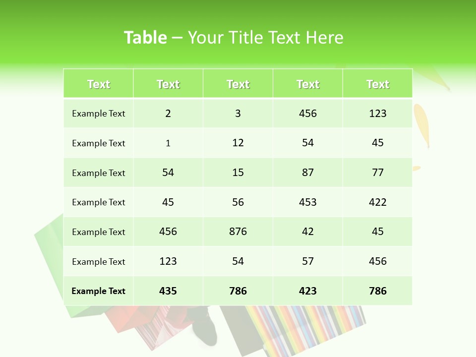 Shopping Pink Floral PowerPoint Template