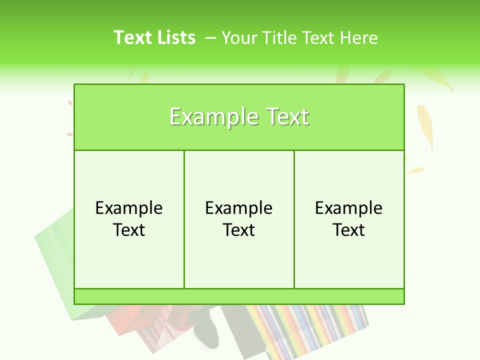 Shopping Pink Floral PowerPoint Template