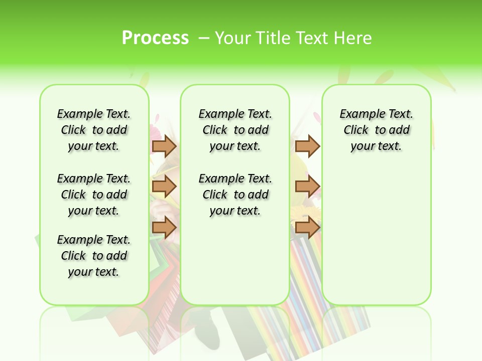 Shopping Pink Floral PowerPoint Template