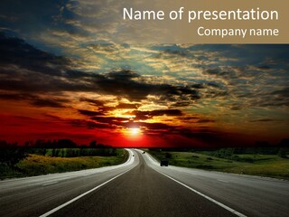 Sun Day Vanishing PowerPoint Template