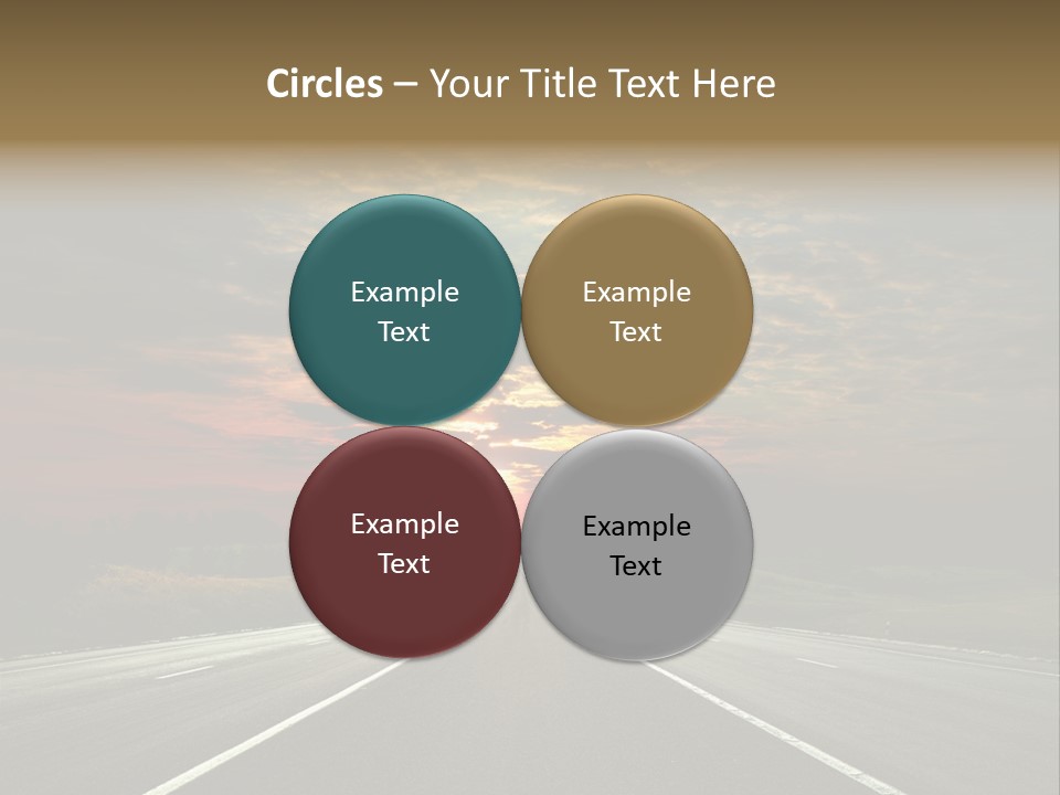 Sun Day Vanishing PowerPoint Template