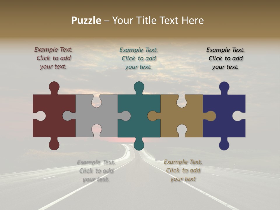 Sun Day Vanishing PowerPoint Template