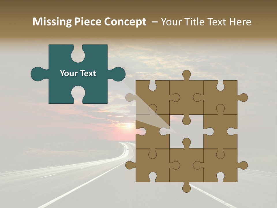 Sun Day Vanishing PowerPoint Template