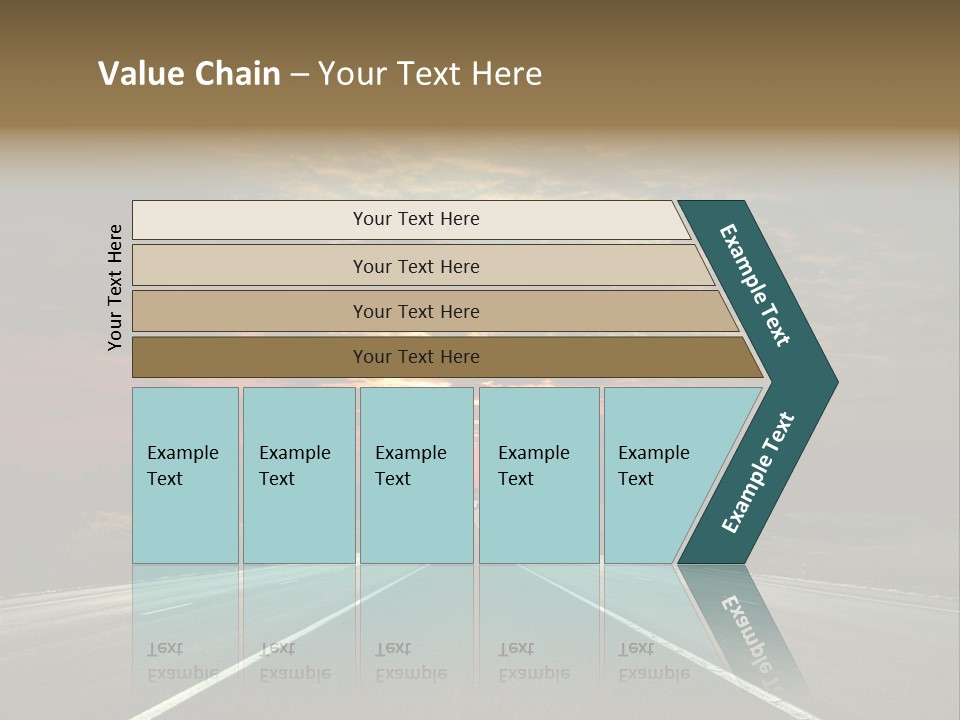 Sun Day Vanishing PowerPoint Template
