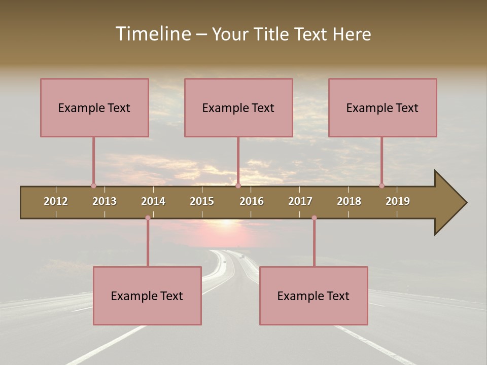 Sun Day Vanishing PowerPoint Template