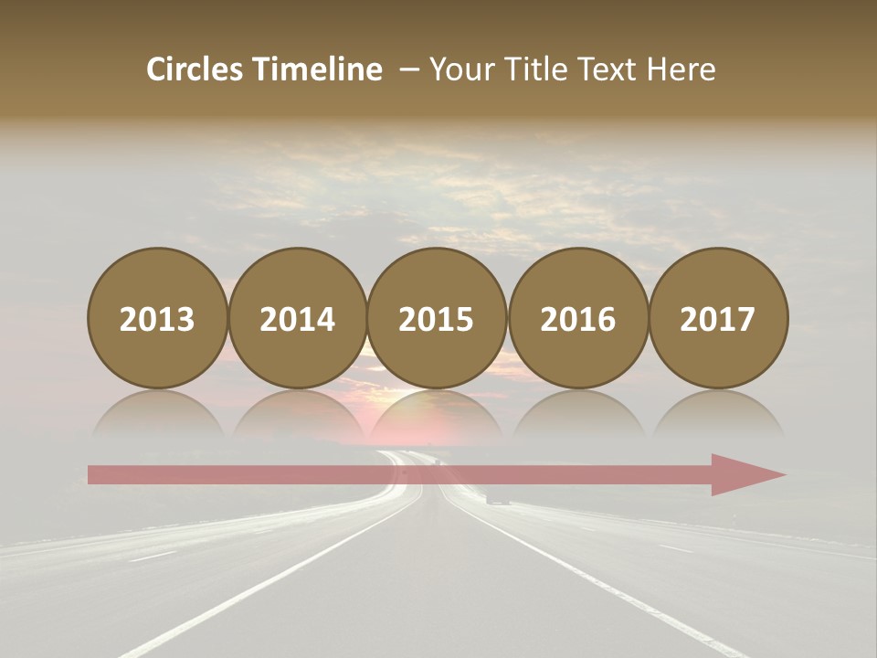 Sun Day Vanishing PowerPoint Template