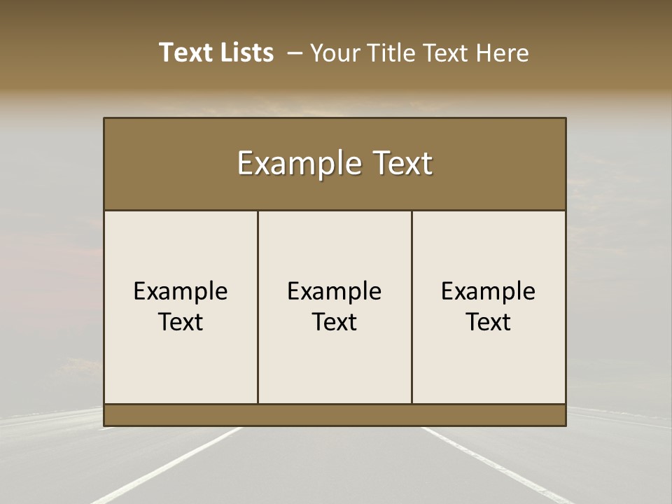 Sun Day Vanishing PowerPoint Template