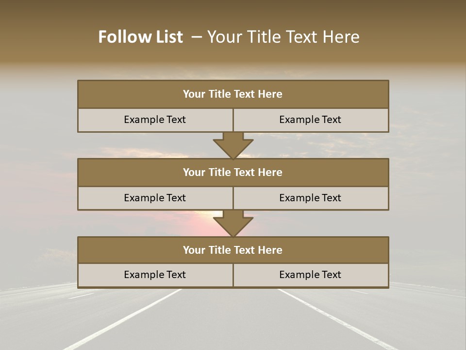 Sun Day Vanishing PowerPoint Template