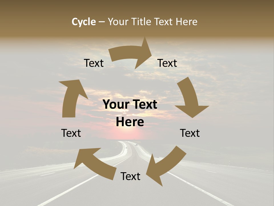 Sun Day Vanishing PowerPoint Template