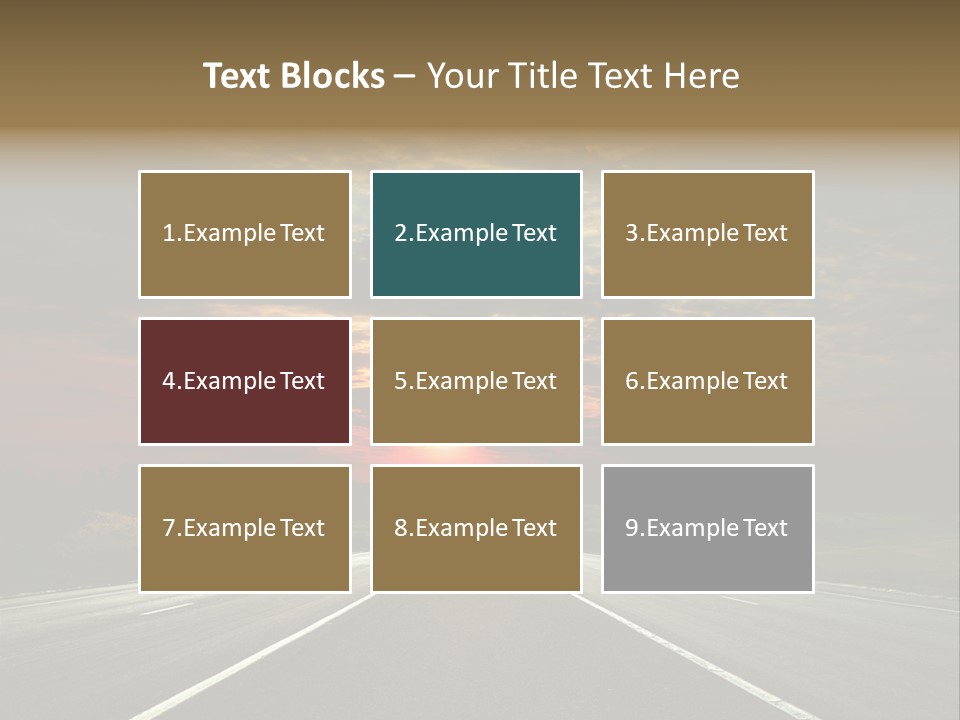 Sun Day Vanishing PowerPoint Template