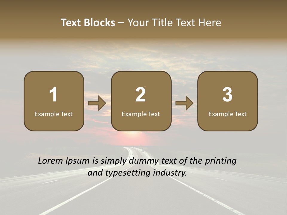 Sun Day Vanishing PowerPoint Template