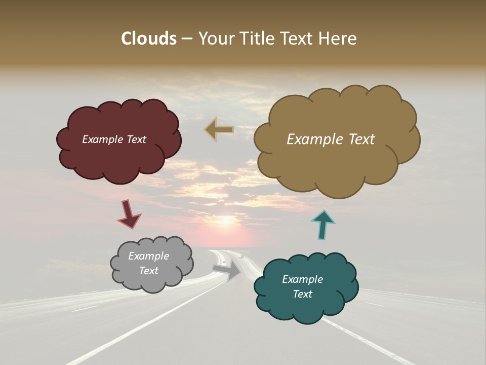 Sun Day Vanishing PowerPoint Template