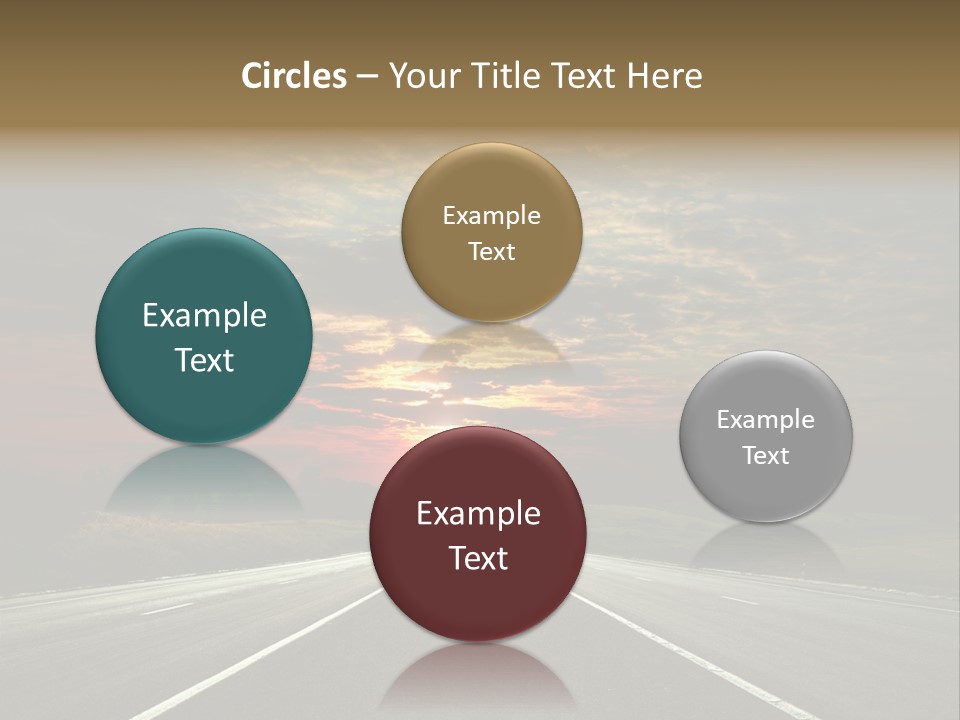 Sun Day Vanishing PowerPoint Template