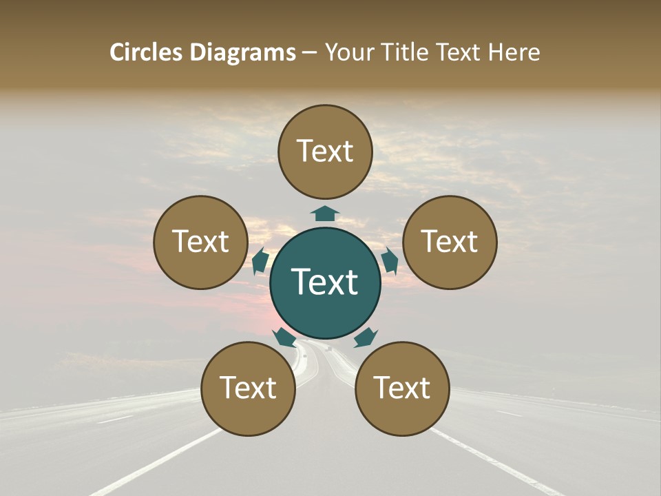 Sun Day Vanishing PowerPoint Template