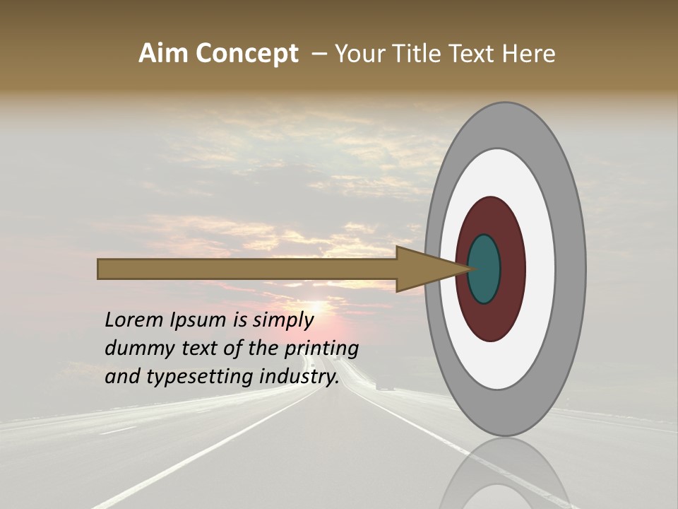 Sun Day Vanishing PowerPoint Template