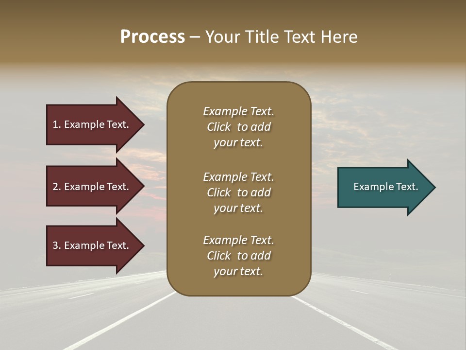 Sun Day Vanishing PowerPoint Template