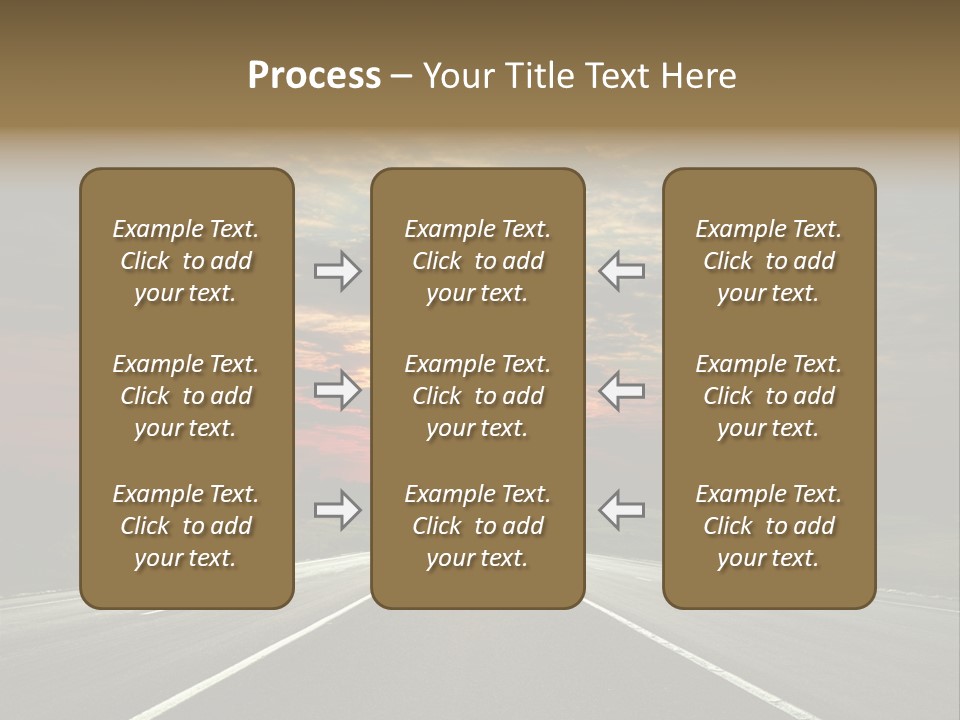 Sun Day Vanishing PowerPoint Template