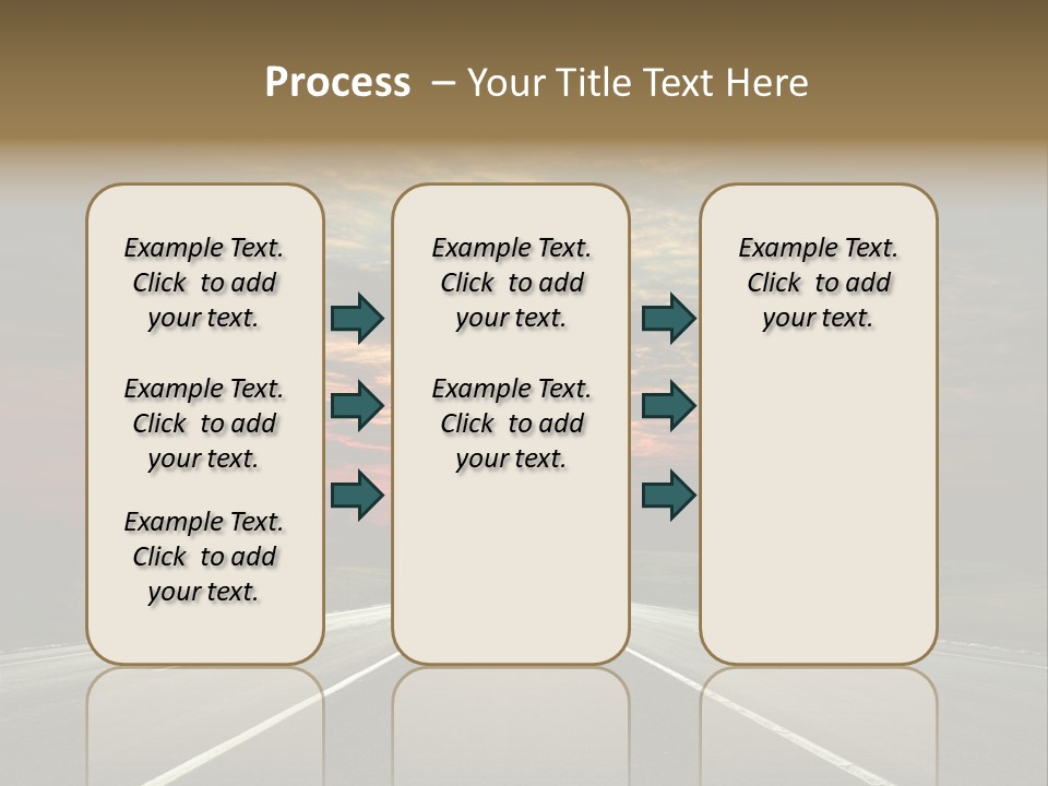 Sun Day Vanishing PowerPoint Template