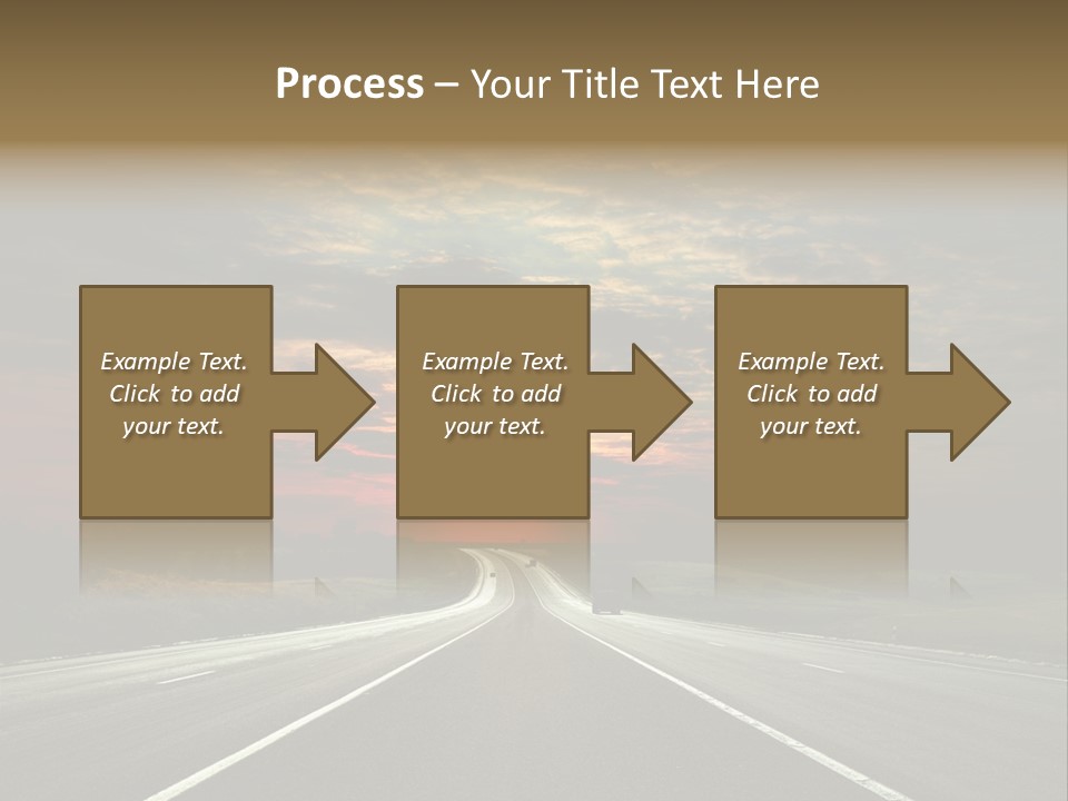 Sun Day Vanishing PowerPoint Template