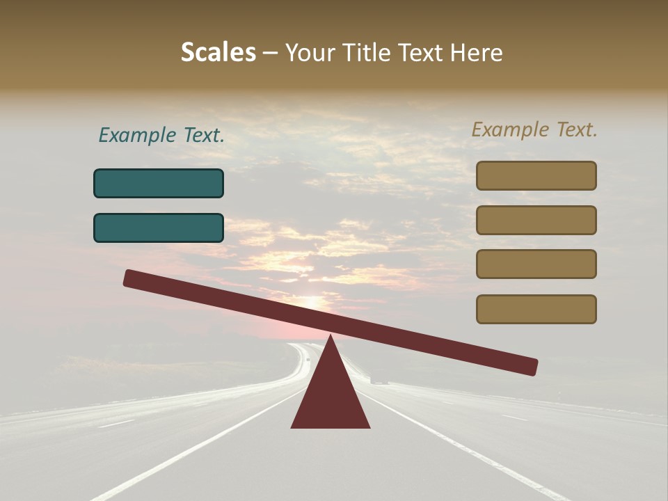 Sun Day Vanishing PowerPoint Template