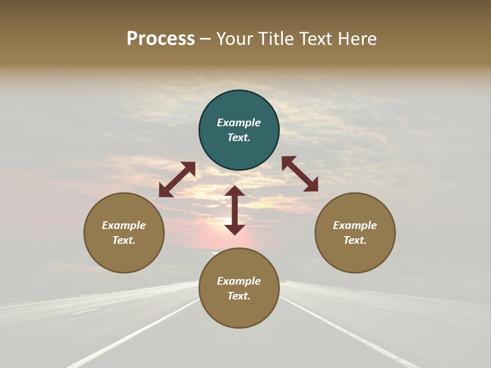 Sun Day Vanishing PowerPoint Template