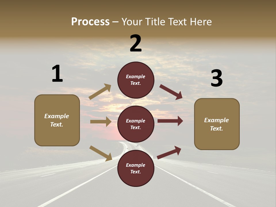 Sun Day Vanishing PowerPoint Template