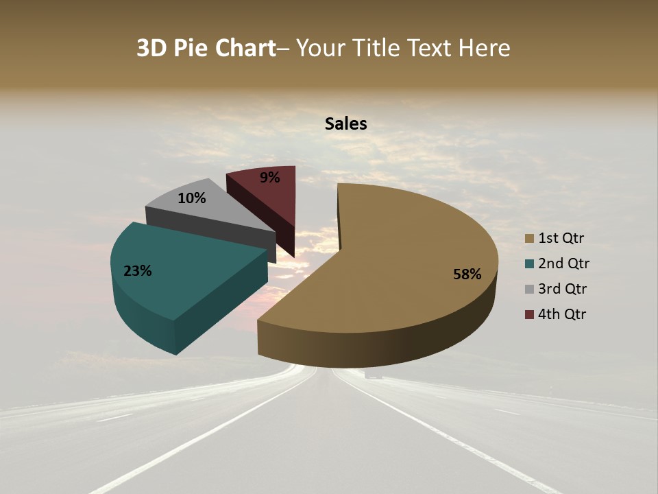 Sun Day Vanishing PowerPoint Template