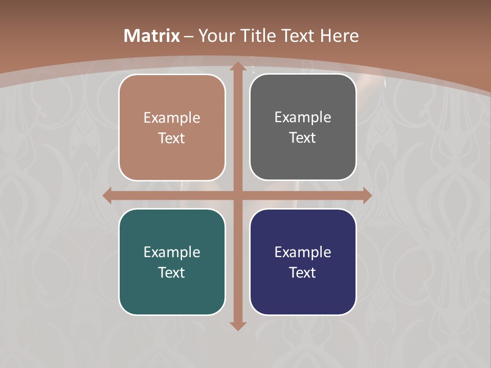 Slim Beauty Darkness PowerPoint Template