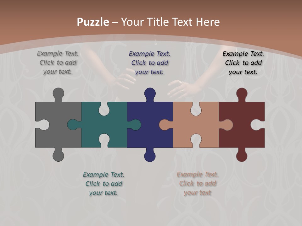 Slim Beauty Darkness PowerPoint Template