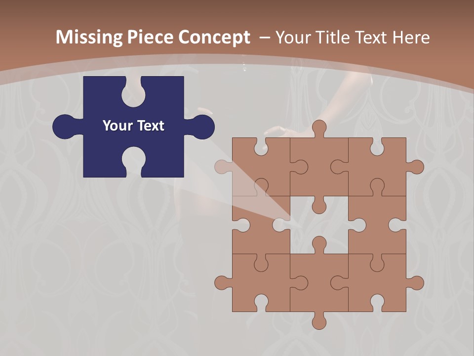 Slim Beauty Darkness PowerPoint Template