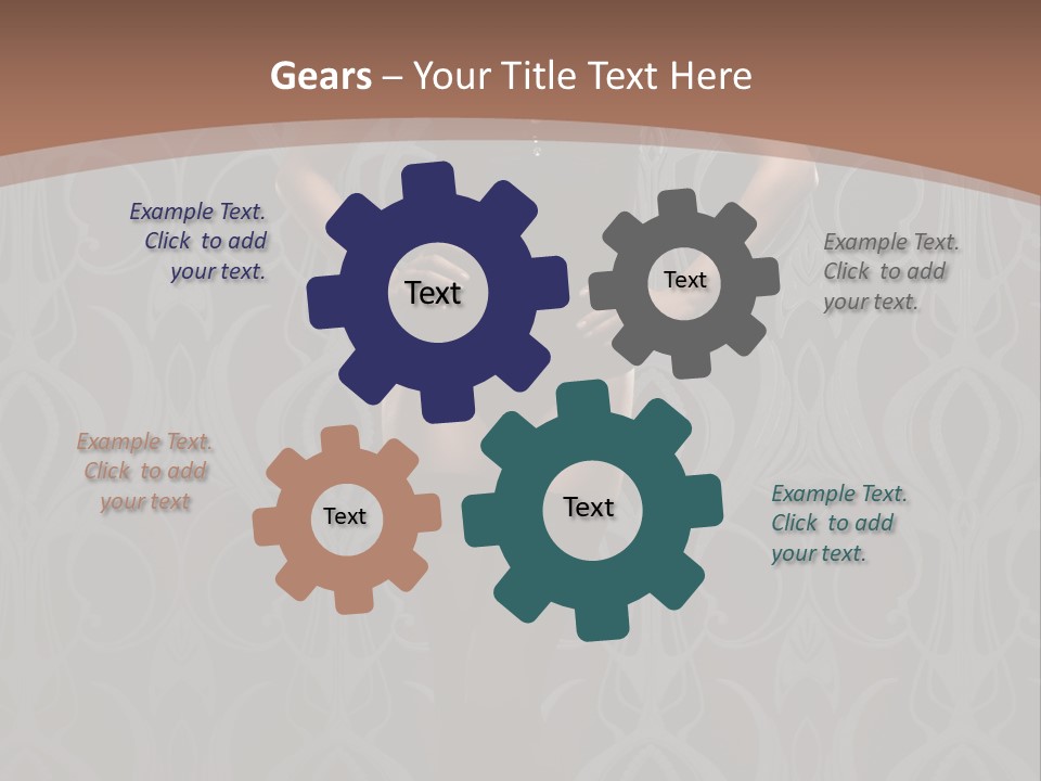 Slim Beauty Darkness PowerPoint Template