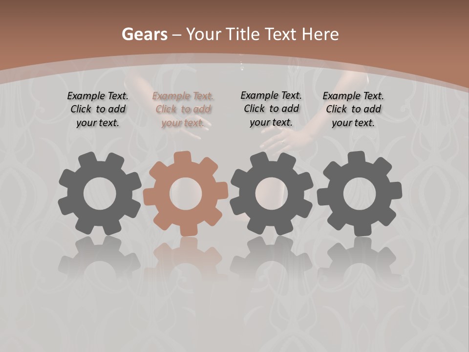 Slim Beauty Darkness PowerPoint Template