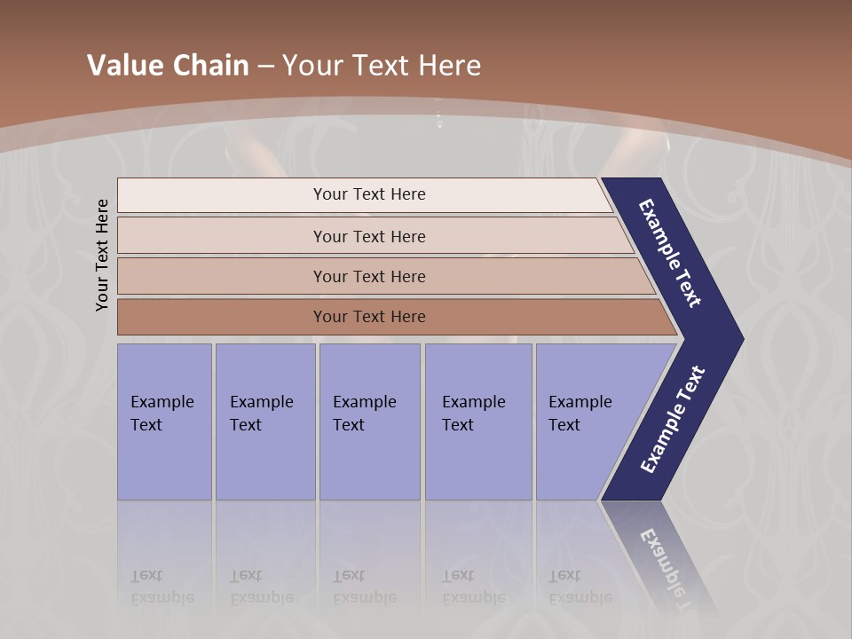 Slim Beauty Darkness PowerPoint Template