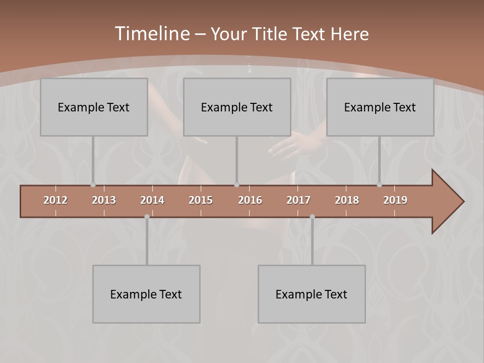 Slim Beauty Darkness PowerPoint Template
