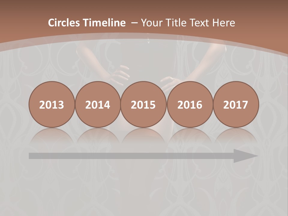 Slim Beauty Darkness PowerPoint Template