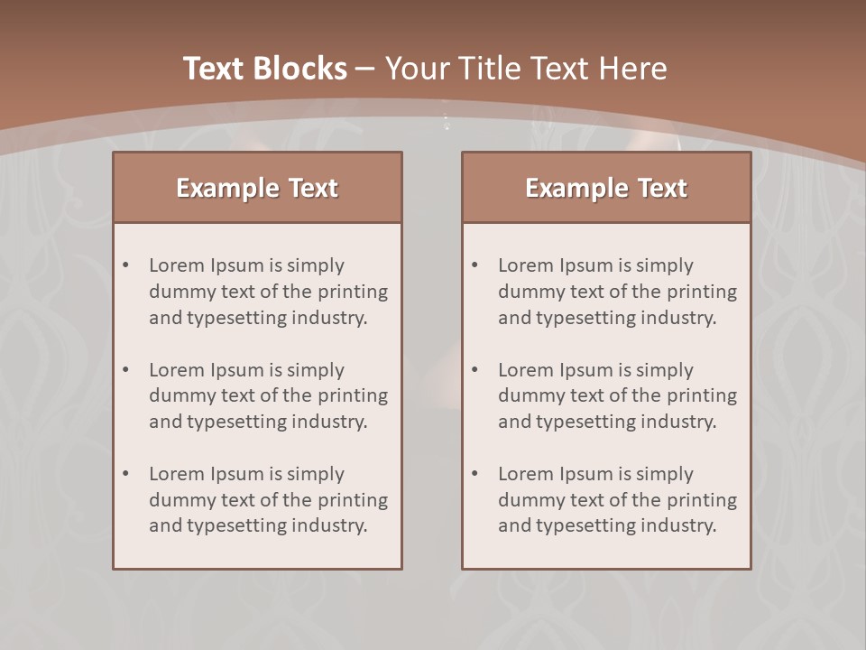 Slim Beauty Darkness PowerPoint Template