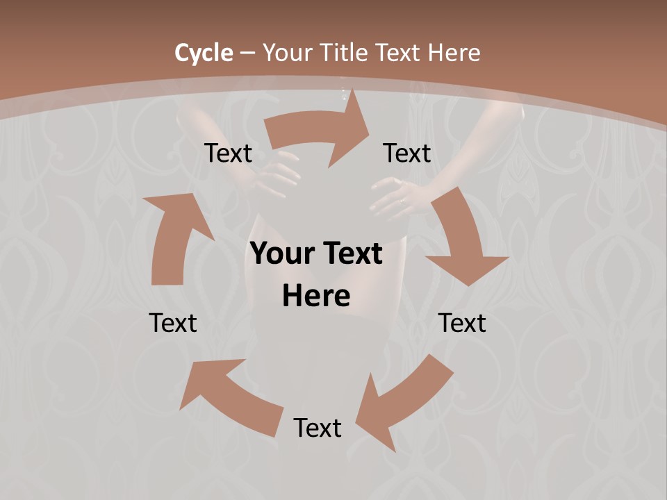 Slim Beauty Darkness PowerPoint Template