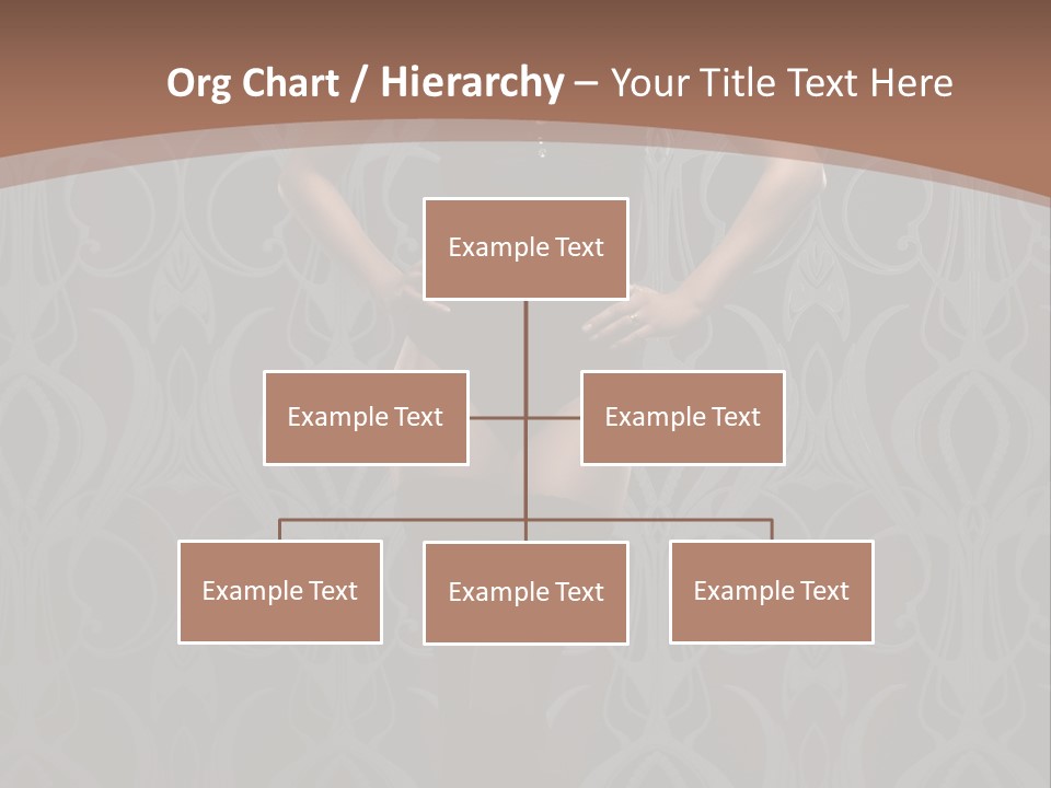 Slim Beauty Darkness PowerPoint Template