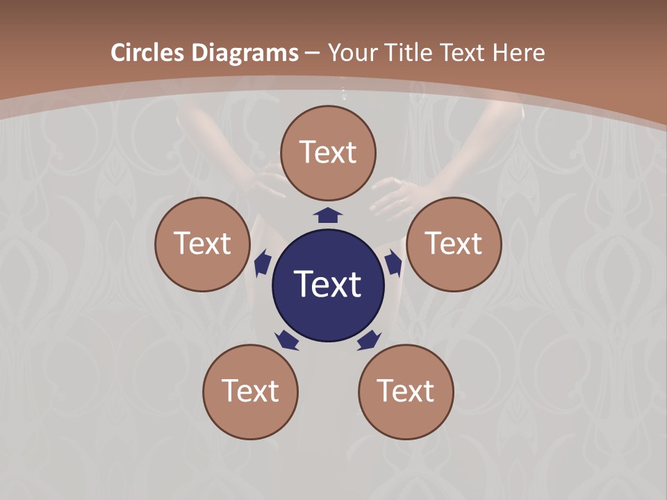 Slim Beauty Darkness PowerPoint Template