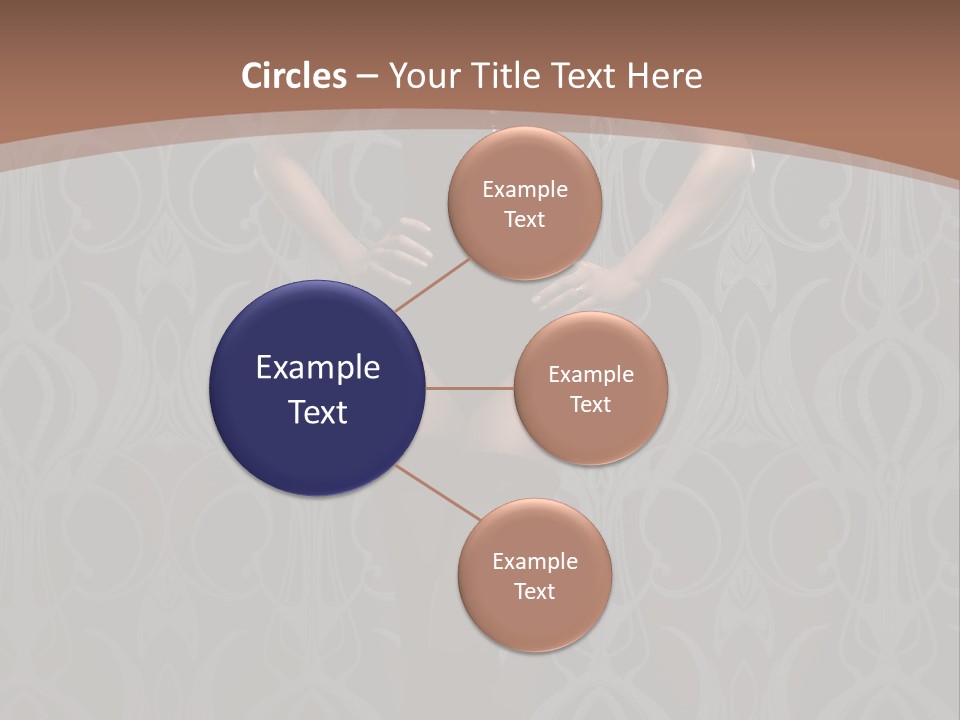 Slim Beauty Darkness PowerPoint Template